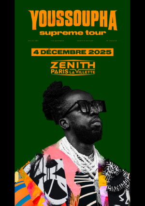 YOUSSOUPHA - JEUDI 4 DECEMBRE 2025 - Zénith Paris La Villette