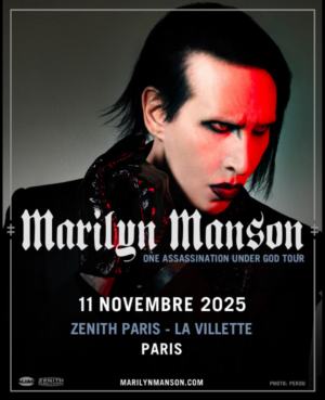 Marilyn Manson - 11 Novembre 2025 - Zénith Paris La Villette